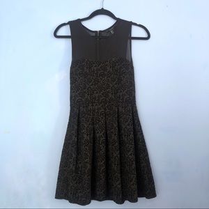 Forever21 cocktail black dress